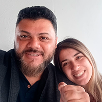 Anderson e Sheyla Araújo